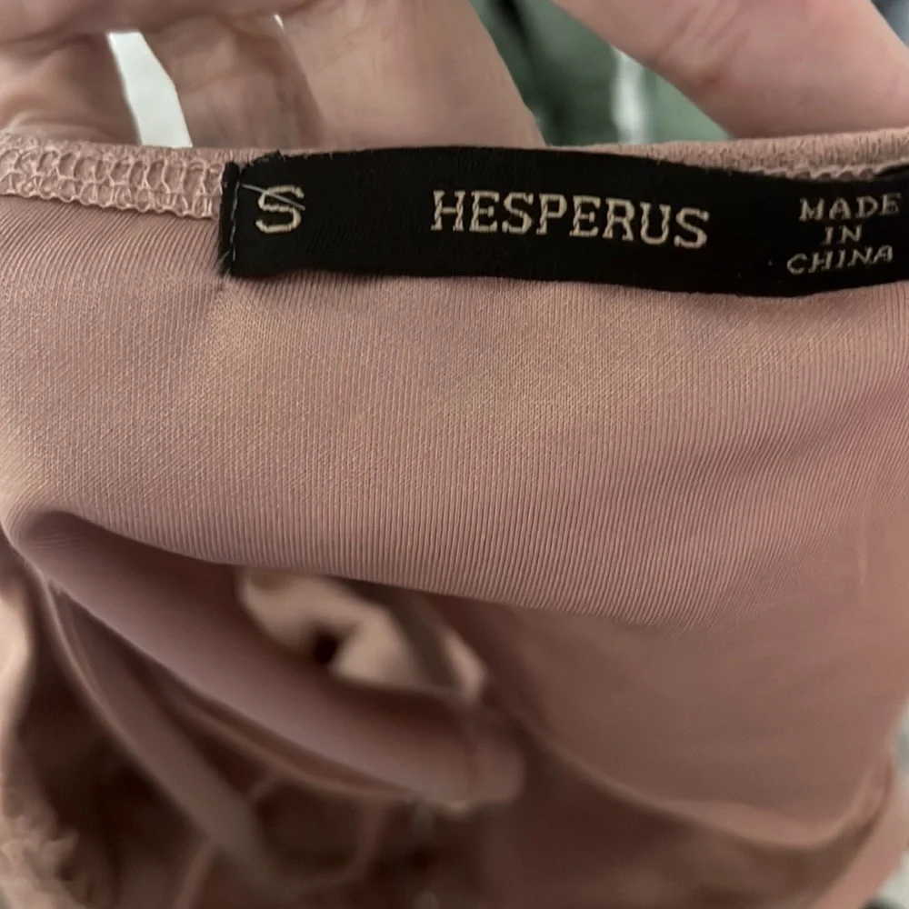 ⭐️Hesperus,Cami-Bralette,Hook & Eye Embellished,Pull-On,Soft Mauve, Size S